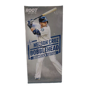 2016 Nelson Cruz Bobblehead Seattle Mariners "BOOMSTICK EDITION" MLB Collectible